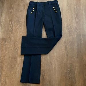 INC denim sailor flare skinny pant